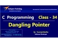 C language - Class 34 Dangling pointer in c programming language