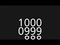 1000 Second Countup Timer