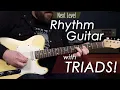 Lagu Learn These Simple Triads to Improve Your Rhythm Guitar Skills!