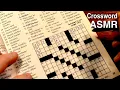 Crossword Puzzle ASMR