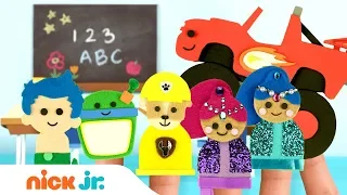 Pinkie Pal Puppets - First Day Of School ft PAW Patrol More Nick Jr