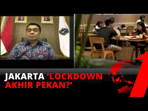 Pemprov DKI Kaji Opsi Lockdown Akhir Pekan' dalam Penanganan Covid-19 | tvOne