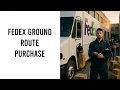 Buying A Fedex Ground Route