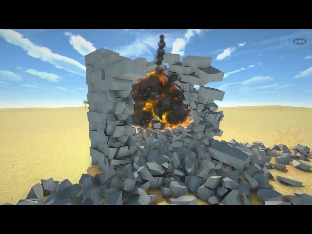 Destructive physics - destrution simulator Trailer