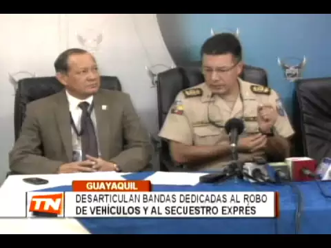 Desarticulan bandas dedicadas al robo de vehículos y al secuestro exprés