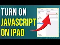 How To Turn On Javascript On iPad How To Enable Javascript On iPad