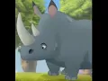 Rhino Dad Fat Butt Baby Cheers animated gif