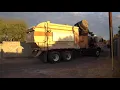 City of Phoenix Post Holiday Garbage Trucks