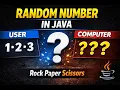 Rock Paper Scissors Game in Java Random Number Generator Explained