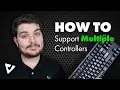 Unity Input System How to Support Multiple Controllers