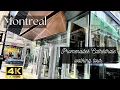 4K Walking tour in Promenades Cathedrale January 2025 Montreal Canada