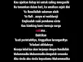 Download Lagu Hadad Alwi Rindu Muhamadku karaoke No Vocal