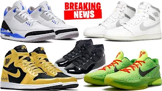 Download AIR JORDAN 3 RACER BLUE, AJ 1 85 NEUTRAL GREY, AJ 1 POLLEN, AJ 11 SHOCK DROP KOBE 6 GRINCH AND MORE MP3