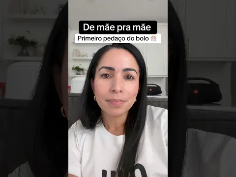 DE MÃE PRA MÃE | PRA QUEM DEVE SER O PRIMEIRO PEDAÇO DE BOLO?