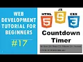 Countdown Timer in JavaScript