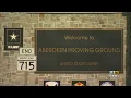 Training At Aberdeen Proving Ground This Week
