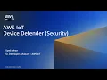 AWS IoT Device Defender integration with AWS Security Hub