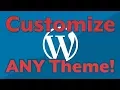 How to Edit Customize Any WordPress Theme with HTML CSS PHP Templates Chrome Inspector