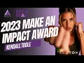 Kendall Toole 2023 AAS Make An Impact Award