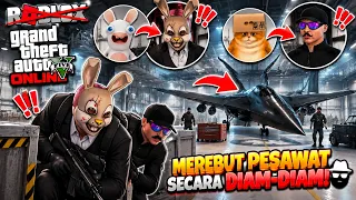 AKU DAN TEMANKU MENYAMAR JADI MANUSIA UNTUK MENCURI PESAWAT RAHASIA!!! - Kegimikan GTA 5 Indonesia