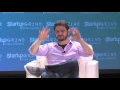 Dustin Moskovitz Asana Facebook and Katie Benner NYT at Startup Grind Global 2016