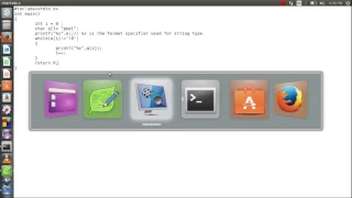 Intorduction to String C-type string gets puts methods in C ubuntu