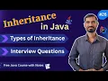 Java Inheritance in Hindi Types Examples Interview Questions