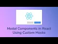 How to open a modal on click in React js Modal Components in React Open a simple modal in react