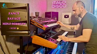 italo disco megamix vol 1 live synth performance 80s classics 