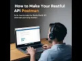 Learn How to Build Test RESTful APIs Using Postman Step-by-Step Guide Backend Development