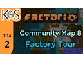Factorio Community Map 8 Ep 2 Factory Tour Sunday - Vanilla Co-op Multiplayer 0 14