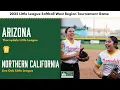 Lagu PITCHER'S DUEL, 1-0 WIN Arizona vs Northern California | Little League Softball Regionals 2025 🥎