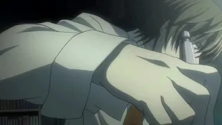 Death note light writing scene for memes