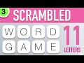 Scrambled Word Games Vol 3 - Guess the Word Game 11 Letter Words