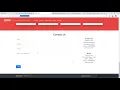 Contact Form Page of Online Service Management System PHP MySQL Project Hindi