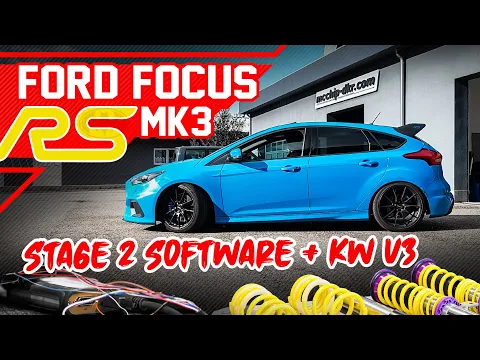 Download MP3 Ford Focus RS MK3 | Stage 2 Softwareanpassung + KW V3 | Dyno & Elastizitätsmessung | mcchip-dkr