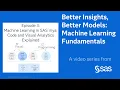 Machine Learning in SAS Viya Code and Visual Analytics Explained Better Insights Models Ep 3