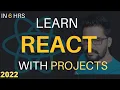 Learn React JS with Project in 6 Hours React Tutorial for Beginners React Project Crash Course