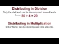 Distributive Property and Division Strategies