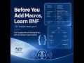 Before You Add Macros Learn BNF Compiler Theory part 1