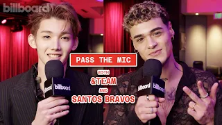 Santos Bravos And &Team Play Pass the Mic At the Grammy Museum | Pass the Mic