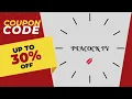 PEACOCK TV Coupon Code 2023 30 0FF