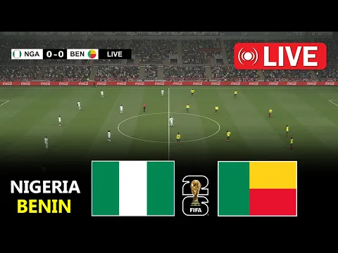 Video Thumbnail: Nigeria vs Benin | 2026 Caf World Cup Qualifiers | eFootball Pes 21 Simulation Gameplay