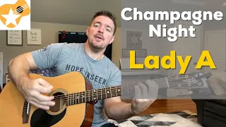 Download Champagne Night | Lady A | Beginner Guitar Lesson MP3