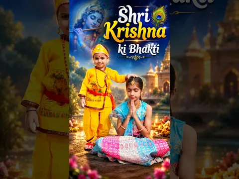 Shri Krishna ki Bhakti ❤️ Happy Janmashtami 🙏 #kktvibes #janmashtami #janmastami