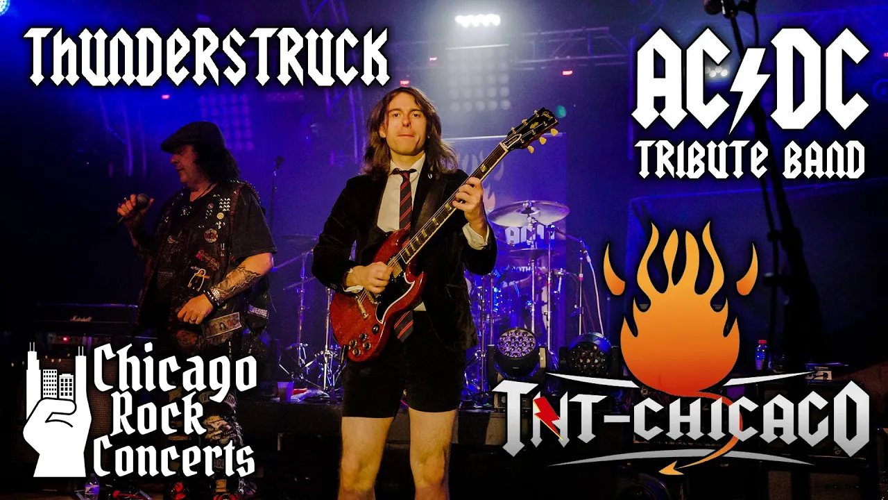 AC/DC Thunderstruck Live Cover by TNT Chicago Tribute Band at 115 Bourbon St on 07-09-2021