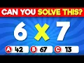 Can You Pass This Math Quiz EASY to IMPOSSIBLE Challenge