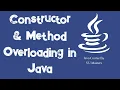 Constructor and Method Overloading Java Lecture 28 Urdu Hindi