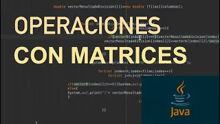Operaciones aritmeticas de arreglos en JAVA