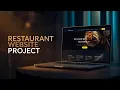 Complete Restaurant Website Project Order Cart Reservation HTML CSS JavaScript